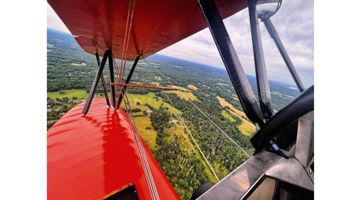Old Rhinebeck Aerodrome from the air