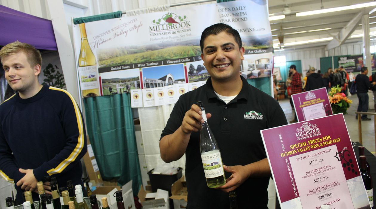 Millbrook Vineyards and Winery at the Hudson Valley Wine and Food Fest